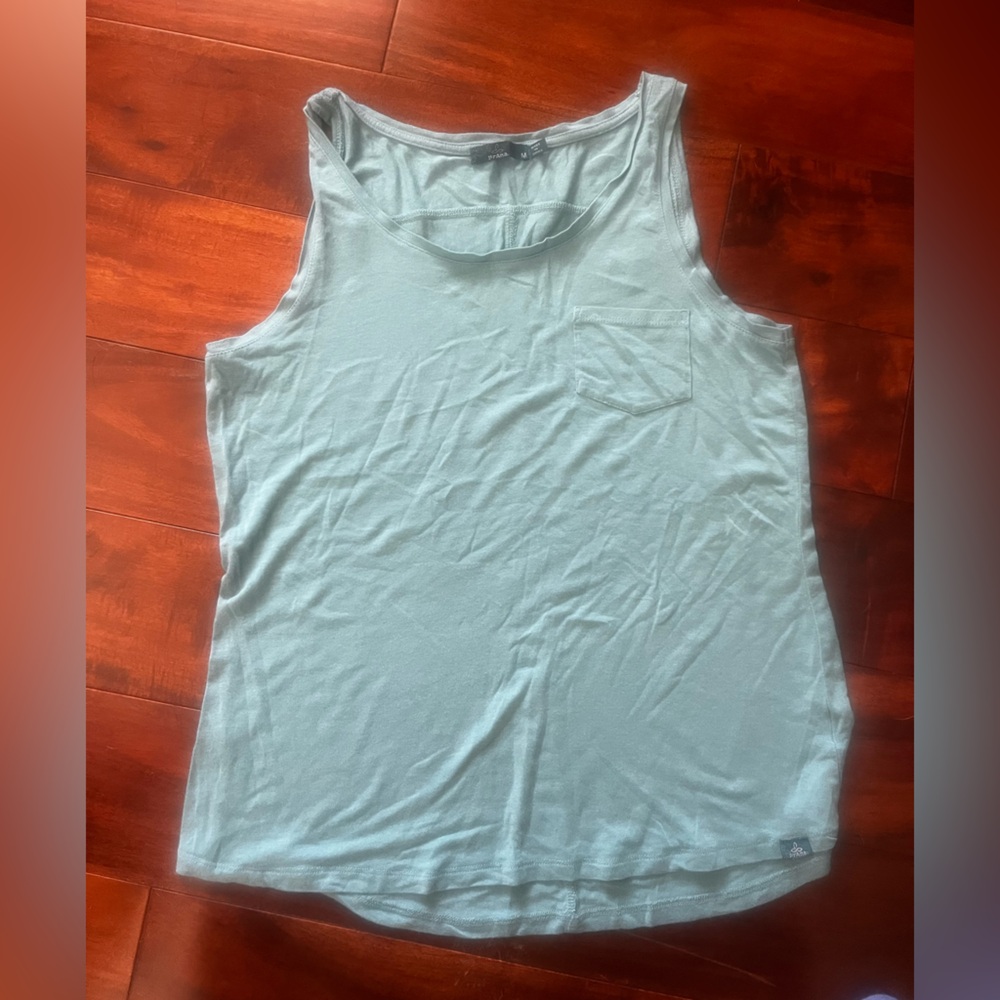 Prana Women's Light Blue Tank Top